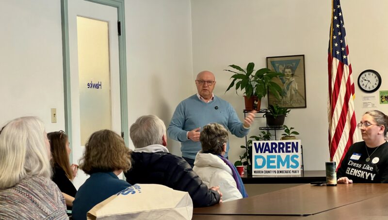 Thompson challenger kicks off campaign